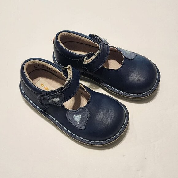 Stride Rite size 8 M Kensington shoes Blue - Picture 1 of 8